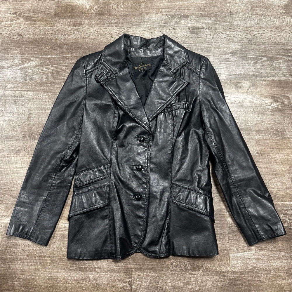 Sears SR Vintage 100% Genuine Leather Jacket Size 11